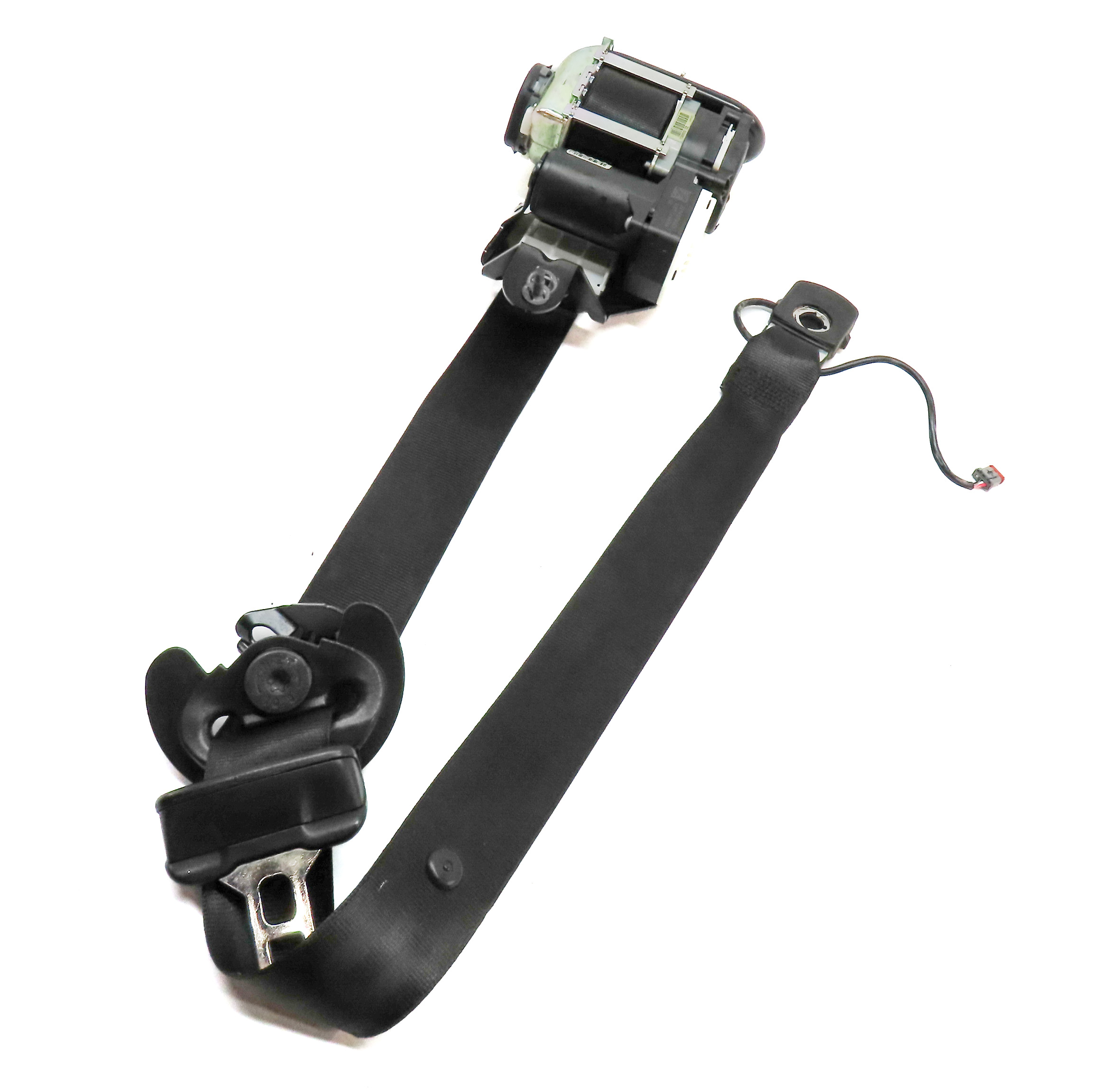 14-16 RANGE ROVER SPORT L494 FRONT RIGHT PASSENGER SEATBELT RETRACTOR (Black) — exact item pictured